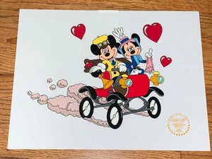 Disney Mickey & Minnie Mouse Nifty Fifties Limited Edition Serigraphie Cel - Bild 1 von 3