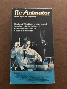 Re-Animator VHS TAPE VG/EX "Vestron" - Picture 1 of 7