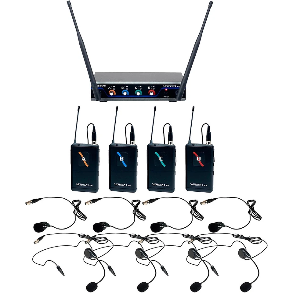 VocoPro Digital-Quad-B3 - Four Channel Wireless