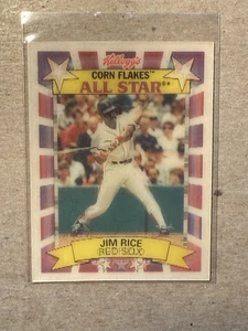 1992 Kellogg’s Corn Flakes Jim Rice All-Stars - Bild 1 von 2
