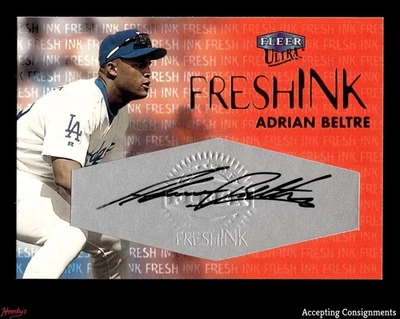 2000 Ultra Fresh Ink #8 Adrian Beltre AUTO 534/900 DODGERS - Image 1 of 2