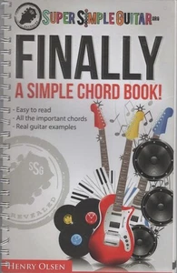 HENRY OLSEN Finally A Simple Chord Book!   SIGNED SC Book - Foto 1 di 1