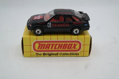 1989 MATCHBOX Ford Sierra XR4Ti 'Texaco' Motorcraft Black MINT Boxed Variation - Image 1 of 4