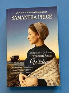 EXPECTANT AMISH WIDOWS ~ 3 Books in 1, Vol 5 ~ Samantha Price ~ Paperback ~ 2020 - Foto 1 di 13