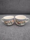 2 x Johnson Brothers Golden Pears Tea Cups Excellent Condition