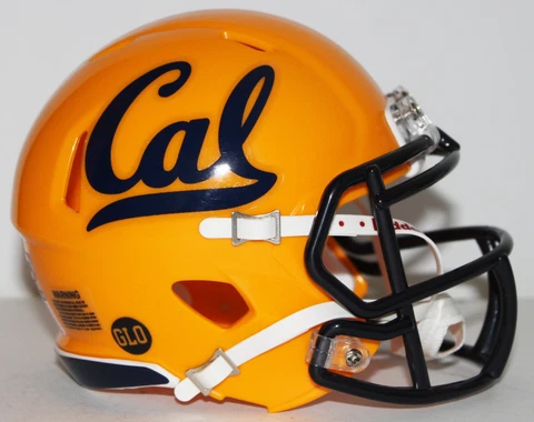 2022 Cal California Golden Bears Custom Riddell Mini Helmet vs Stanford Cover