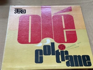 John Coltrane Ole LP Record 2nd Issue Stereo Atlantic 1966 Good Copy Embossed - Picture 1 of 8