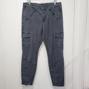 Adriano Goldschmied Faded Black The Whitt Super Skinny Ankle Cargo Jeans Gr. 30 - Bild 1 von 13