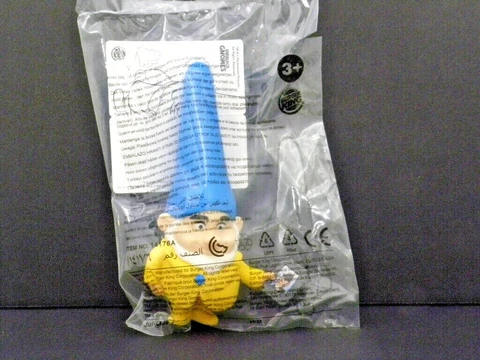 BENNY 5.5" Figure Burger King 2017 Sherlock Gnomes Movie NEW, ORIGINAL PACKAGE Cover