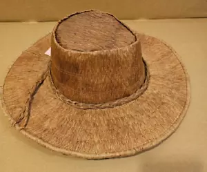 Sarawak Traditional Design Bark Hat - Picture 1 of 5