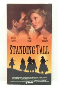 Standing Tall (VHS, 1987) Robert Forster Linda Evans TESTED WORKS Former Rental - Imagen 1 de 8