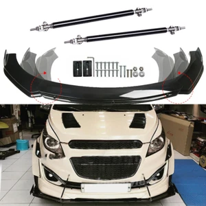 For Chevrolet Spark Front Bumper Lip Part Accessories+Splitter Spoiler Body - Picture 1 of 15
