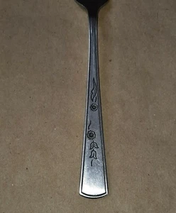 Michael Llyod Stainless Fork Floral Flower Pattern Silverware Flatware  - Picture 1 of 8