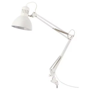 IKEA TERTIAL Arbeitsleuchte, weiß Tischleuchte Tischlampe Leuchte Lampe E27 NEU - Bild 1 von 4
