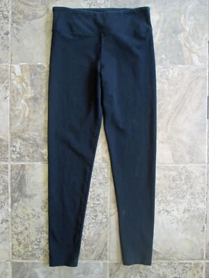 J.CREW Leggings Small Black Yoga Mid Rise Full Length Everyday Cotton H1569 Pant - Image 1 of 4