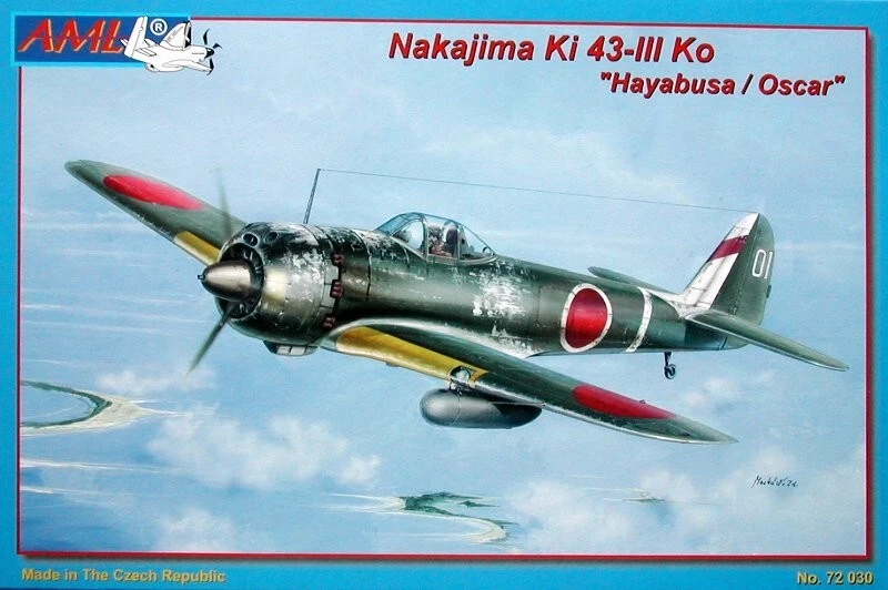AML 1/72 Nakajima Ki 43-III Ko Kit Di Modello - Immagine 1 di 1