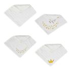 Infant Drooling Bibs Baby Breathable Wash Cloth Teething Burp Cloths Face Towel