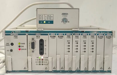 Adtran Total Access 850 Chassis w PSU, RCU 1200376L1, 4 FXS 1175408L2, 1175043L3 - Image 1 of 4