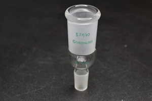 NEW Chemglass Connecting Adapter 24/40 Outer 14/20 Inner Enlarging CG-1002-31 - Picture 1 of 4