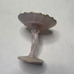 Corona Cambridge Toscana Nudo Rosa Vetro Latte Rifinitura Oro - Foto 1 di 6