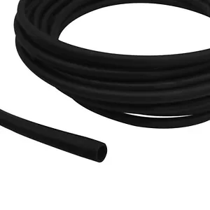 12mm Black Tube | Hot Water Pipe High Pressure Caravan Moterhome Hose - 10m Coil - Picture 1 of 3