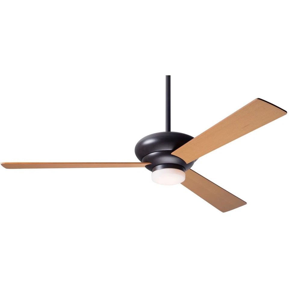 Modern Fan Altus Dark Bronze 42" Ceiling Fan with Maple Blades and Remote - Image 1 of 1