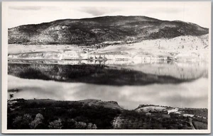 Postcard RPPC c1951 Penticton British Columbia Winter Scenic Lake View by Stocks - Bild 1 von 2