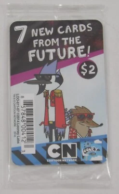 ¡7 cartas nuevas del futuro! - Paquete de expansión Fluxx Regular Show GenCon SELLADO Foto 1 de 2