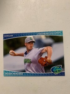 Micah Miniard 2018 Lynchburg Hill Cats Team Card