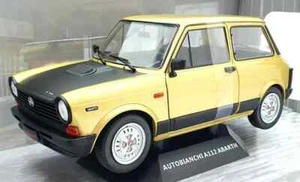 Modellino Auto Scala 1:18 Autobianchi A112 MK.5 Abarth 1980 Modellismo Die Cast - Foto 1 di 5