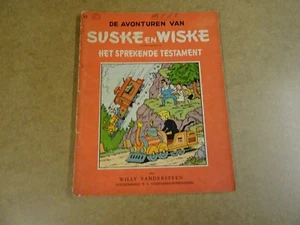 STRIP 1° DRUK UIT 1958 ONGEKLEURDE REEKS / SUSKE EN WISKE N°32 - HET SPREKENDE.. - Picture 1 of 6