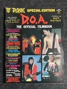 D.O.A. The Official Filmbook : Sex Pistols : Lech Kowalski : VGC - Picture 1 of 6
