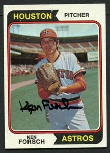Ken Forsch #91 signed autograph auto 1974 Topps Baseball Trading Card - Picture 1 of 1