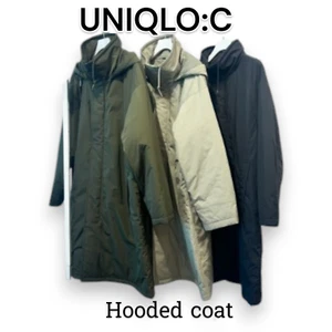 UNIQLO: C Abrigo con Capucha Grande 472776 Unisex Auténtico Envío Gratuito JAPÓN - Imagen 1 de 15