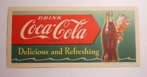 VINTAGE COCA COLA 1951 BLOTTER - Bild 1 von 2