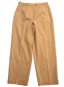 Preston & York Brown Khaki Dress Pants Women's Sz 14P Petite - Picture 1 of 9