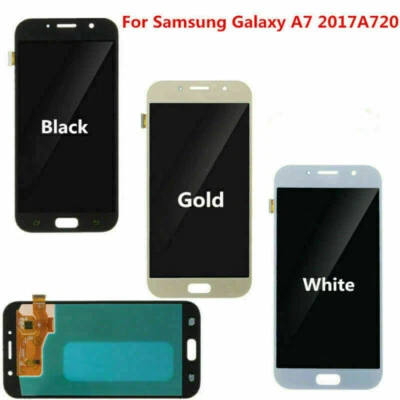 Digitalizador tela sensível ao toque tela LCD para Samsung Galaxy A7 2017 A720A 720F A720DS - Imagem 1 de 4