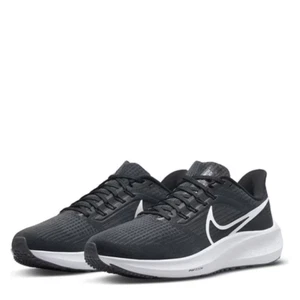 NIKE Womens Black & White Air Zoom Pegasus 39 Running Trainers UK 5 BRAND NEW - Picture 1 of 5
