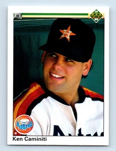 1990 Upper Deck Ken Caminiti Houston Astros #122 - Picture 1 of 2