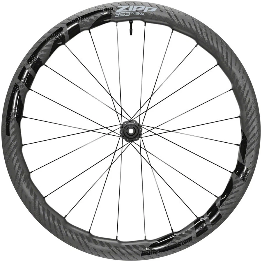 Zipp 353 NSW Carbon Tubeless Front Wheel - 45mm Aero Deep Rim, Center-Lock, - Image 1 of 1