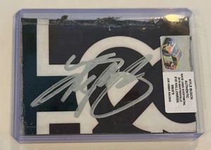 2019 Kyle Busch M&M's Halloween Signed Race Used 2x3 Sheetmetal Piece #6 - Picture 1 of 1