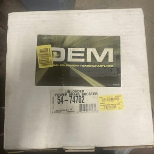 OEM Solutions, Part #54-74702, Unloaded Power Brake Booster, Remanufactured - Picture 1 of 10