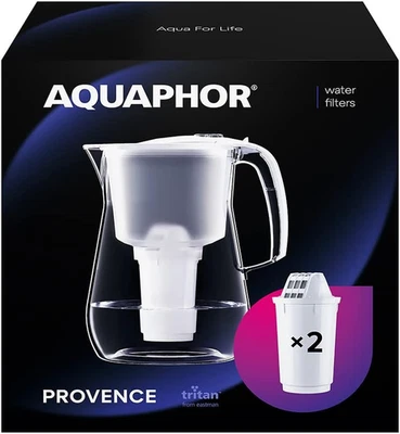 Filtro Acqua Provence Bianco Con 2 Filtri A5 Con Caraffa in Magnesio per 4,2 L,  - Immagine 1 di 4