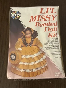 Kit de muñeca con cuentas Li’l Missy Holiday #13431 Beth sellado en caja - Imagen 1 de 10