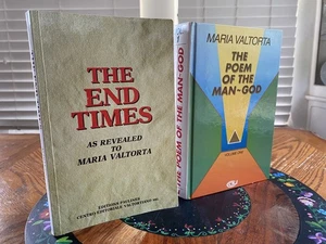 Maria Valtorta The Poem of the Man-God HC The End Times PB Catholic Theology - Foto 1 di 17