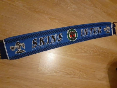 SCIARPA SCARF VINTAGE ULTRAS SKINS INTER. RASO - Immagine 1 di 4