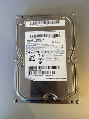 Hard Drive Samsung 640GB Spinpoint F1 HD642JJ 32MB 7200RPM SATA II 3.5'' Inch - Image 1 of 2