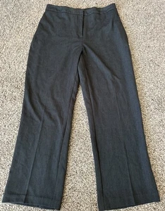 Croft & Barrow Damengröße 12 (Maße 32 x 28) grau Stretch entspannt Anzughose - Bild 1 von 8
