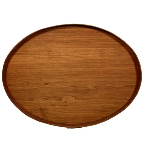 Shaker Workshops USA Oval Serving Tray Wood Farmhouse Country Primitive - Picture 1 of 7