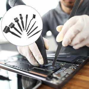 9 Pcs Combinaison De Brosse Dépoussiérage À Poussière Pour Ordinateur Portable - Afbeelding 1 van 12
